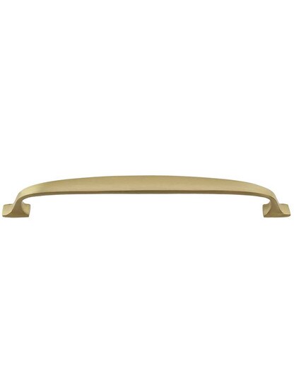 Durham Cabinet Pull - 8'' Center-to-Center in Satin Brass.